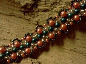 coral and turquoise bracelet 2